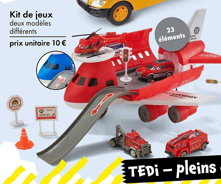 Kit de jeux deux modèles différents