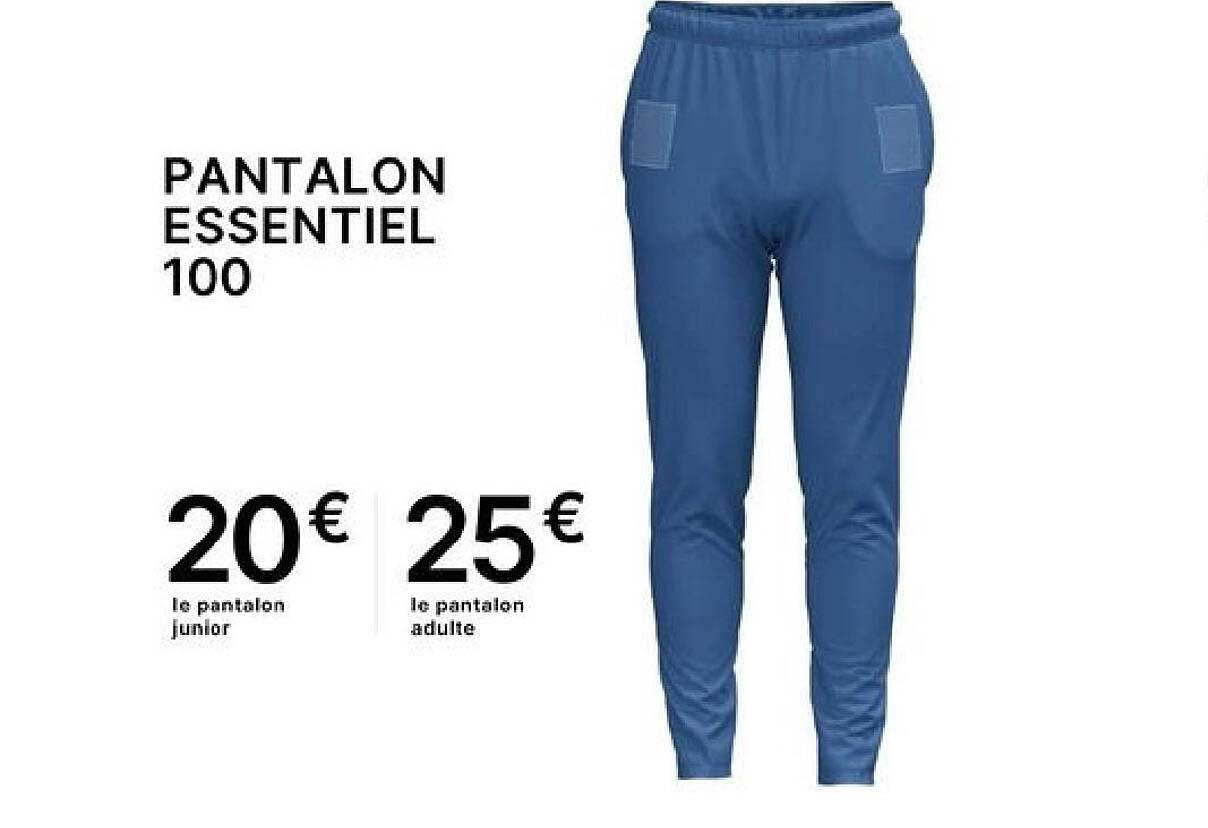 PANTALON ESSENTIEL 100