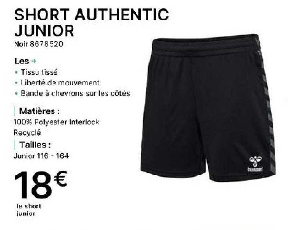 SHORT AUTHENTIC JUNIOR