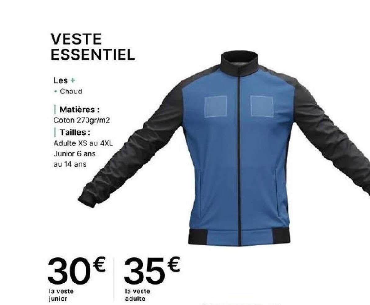 VESTE ESSENTIEL