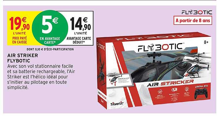 Promo Air Striker Flybotic chez Intermarché Hyper - 123Catalogue.fr