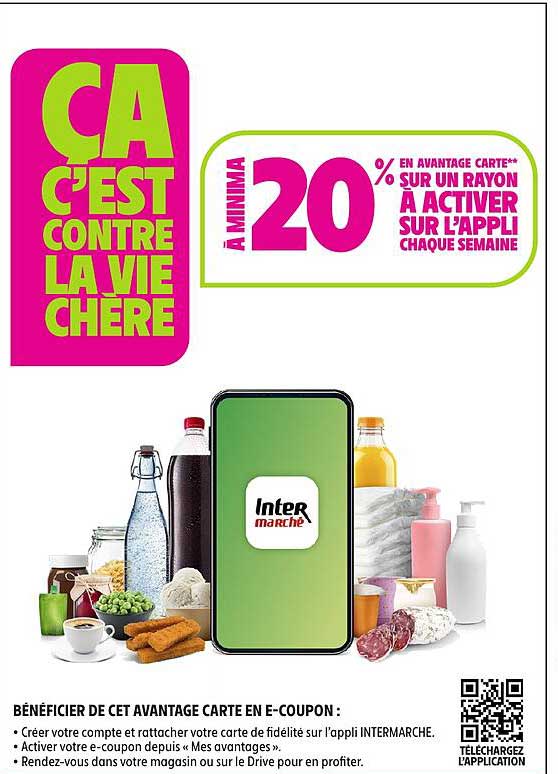 Promo Ca C'est Contre La Vie Chere chez Intermarché - 123Catalogue.fr