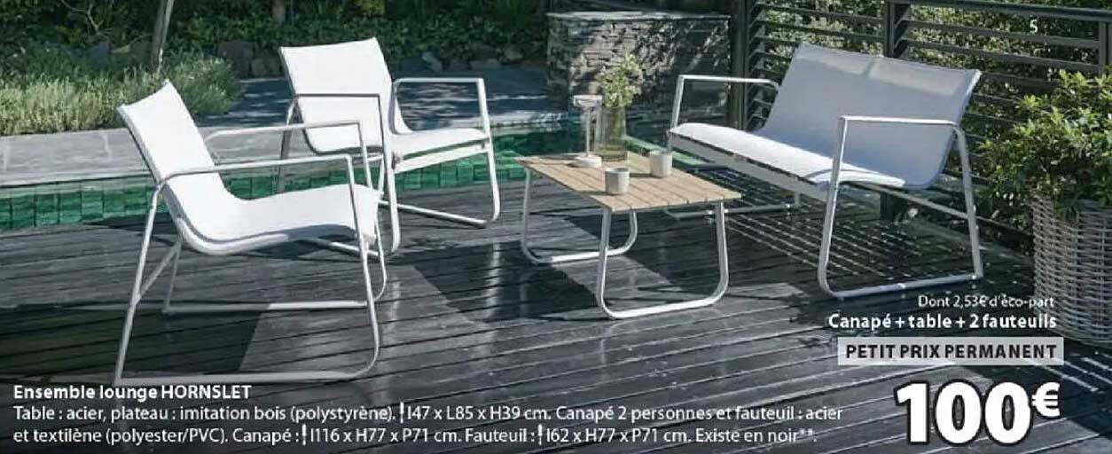 Ensemble lounge HORNSLET