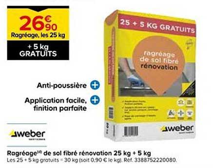 Ragreage Fibre Castorama