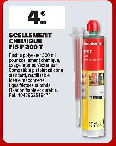 Scellement Chimique Brico Depot