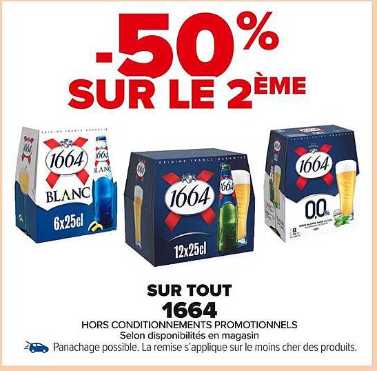 -50% SUR LE 2ÈME