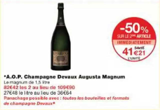 *A.O.P. Champagne Devaux Augusta Magnum
