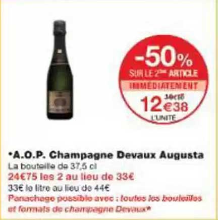 A.O.P. Champagne Devaux Augusta