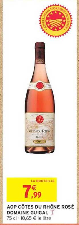 AOP CÔTES DU RHÔNE ROSÉ DOMAINE GUIGAL