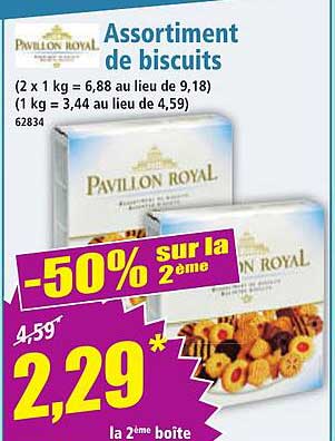 Assortiment de biscuits