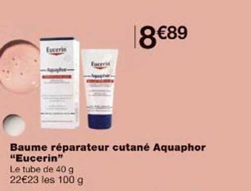 Baume réparateur cutané Aquaphor "Eucerin"