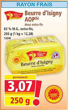Beurre d'Isigny AOP(b)