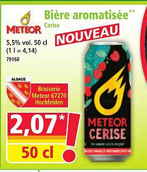 Bière aromatisée Cerise
