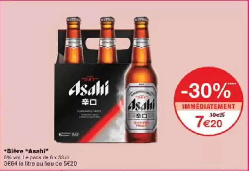 Bière "Asahi"