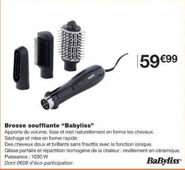 Brosse soufflante "Babyliss"
