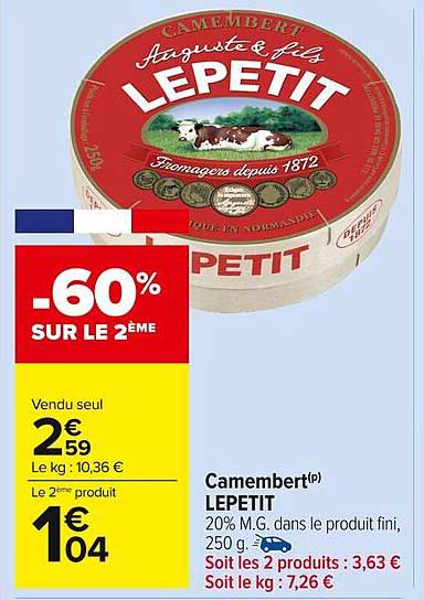 Camembert LEPETIT