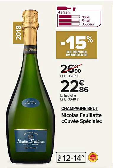 CHAMPAGNE BRUT Nicolas Feuillatte «Cuvée Spéciale»