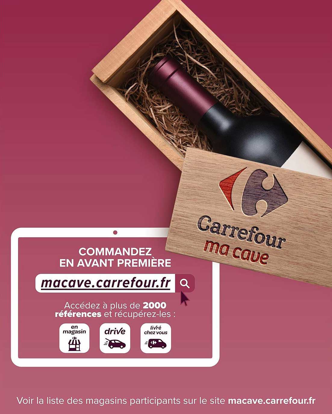 COMMANDES EN AVANT PREMIÈRE