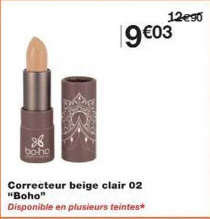 Correcteur beige clair 02 "Boho"