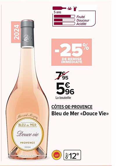 CÔTES-DE-PROVENCE Bleu de Mer «Douce Vie»