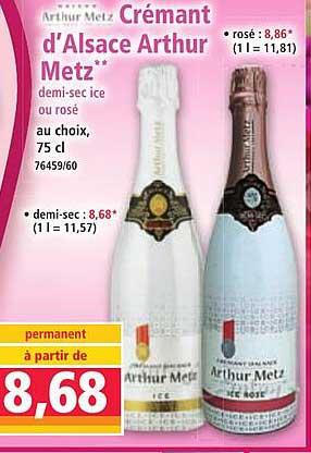 Crémant d'Alsace Arthur Metz**
