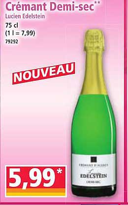 Crémant Demi-sec**