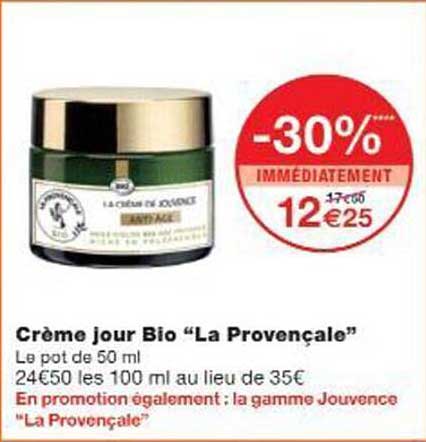 Crème jour Bio “La Provençale”