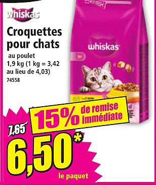 Croquettes pour chats