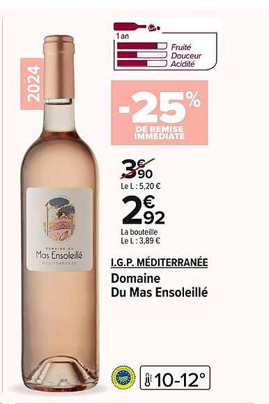 Domaine Du Mas Ensoleillé I.G.P. Méditerranée