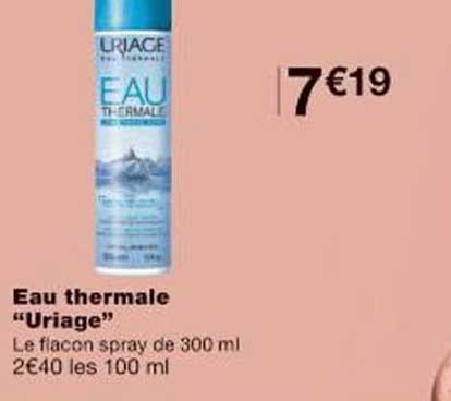 Eau thermale “Uriage”