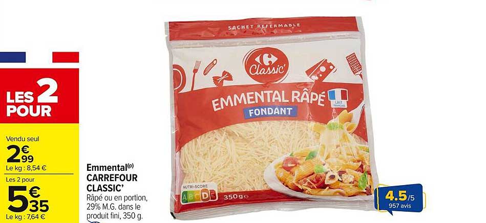 Emmental(®) CARREFOUR CLASSIC’