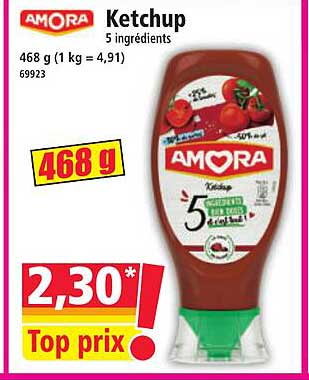 Ketchup 5 ingrédients