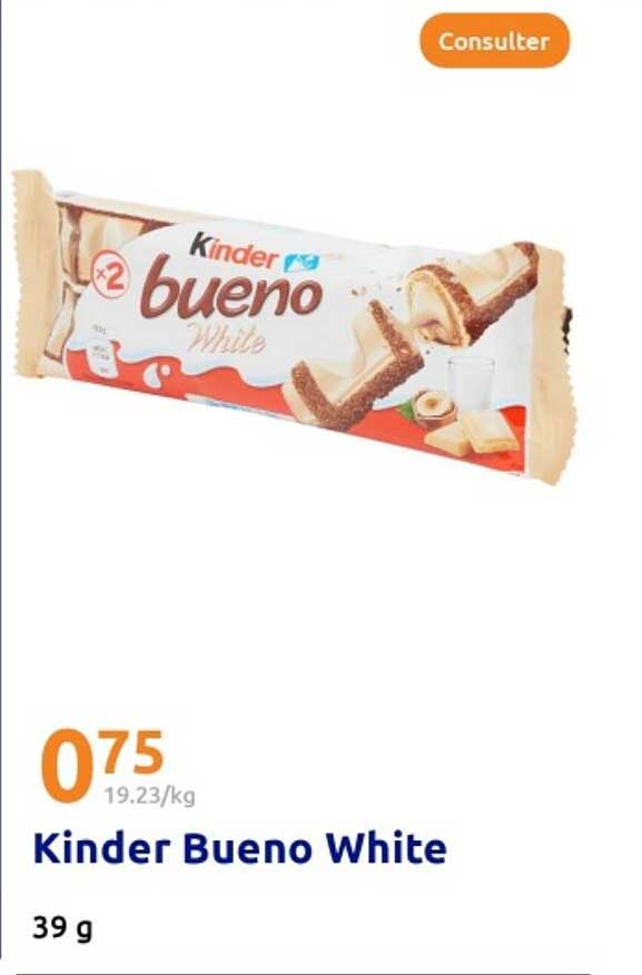 Kinder Bueno White