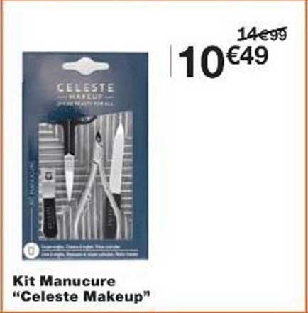 Kit Manucure “Celeste Makeup”
