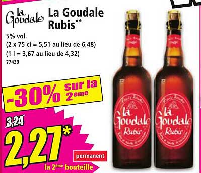 La Goudale Rubis**