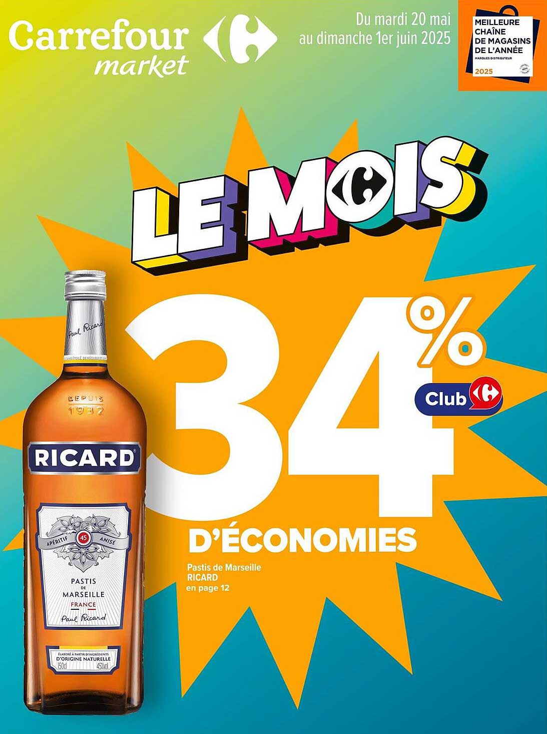 LE MOIS 34% d'économies