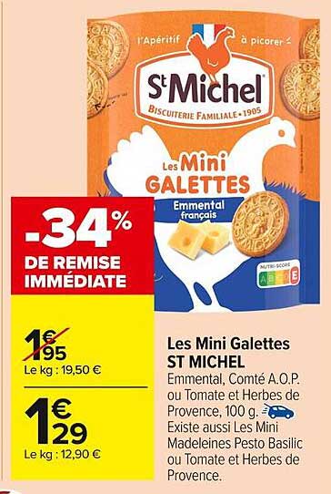 Les Mini Galettes ST MICHEL
