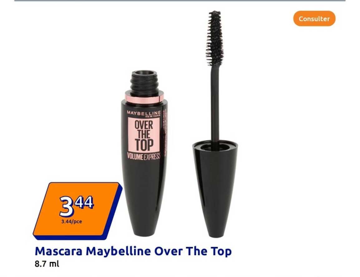 Mascara Maybelline Over The Top