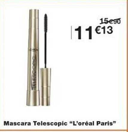 Mascara Telescopic "L'oréal Paris"