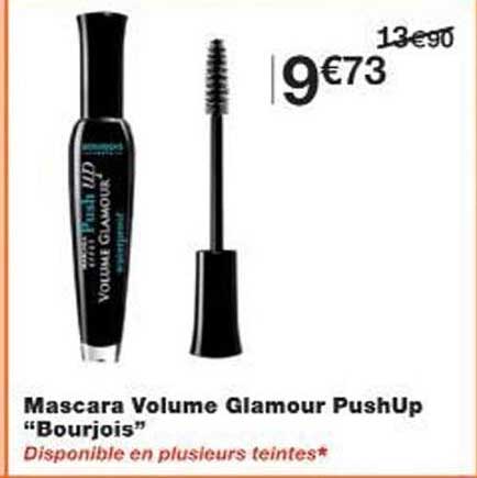 Mascara Volume Glamour PushUp "Bourjois"