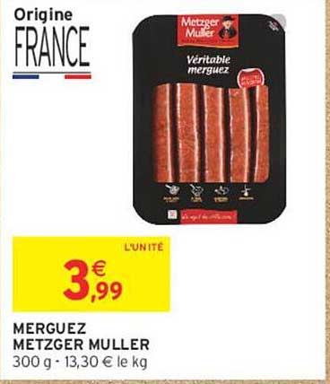 Merguez Metzger Muller