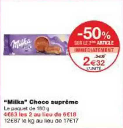 "Milka" Choco suprême