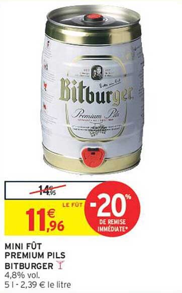MINI FÛT PREMIUM PILS BITBURGER