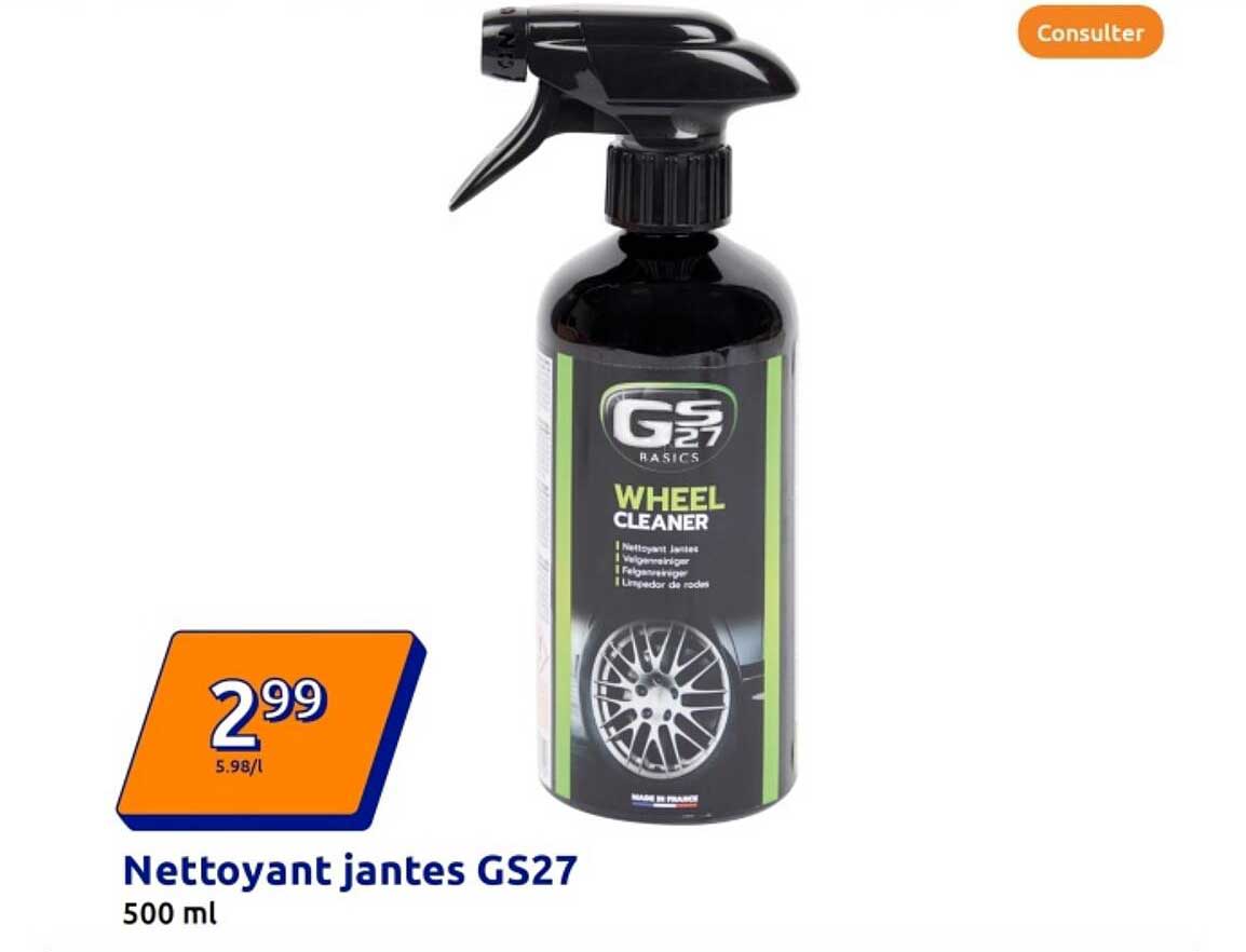 Nettoyant jantes GS27 500 ml