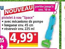 NOUVEAU pistolet à eau "Space"