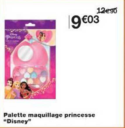 Palette maquillage princesse "Disney"
