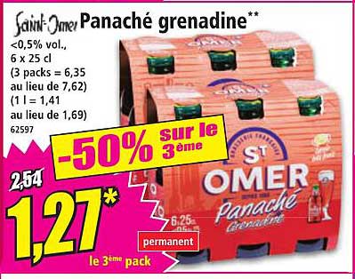 Panaché grenadine
