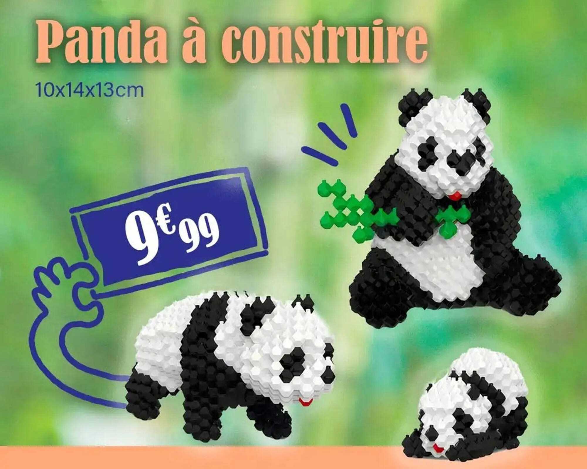 Panda à construire