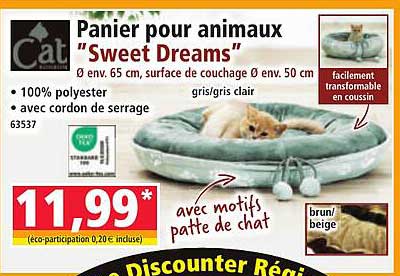 Panier pour animaux "Sweet Dreams"