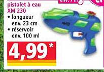 pistolet à eau XM 230